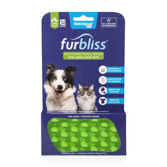 Furbliss Green Brush Long Hair SM